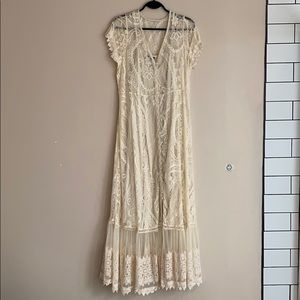 White Lace Torrid Dress